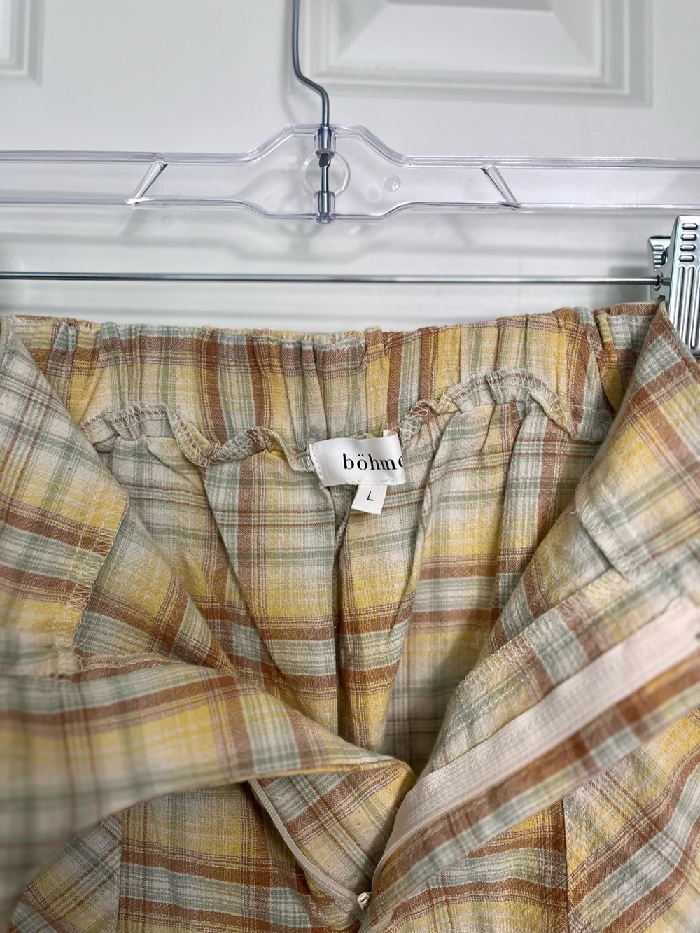 Böhme Noemie Plaid Pants NWOT - Picture 3 of 4